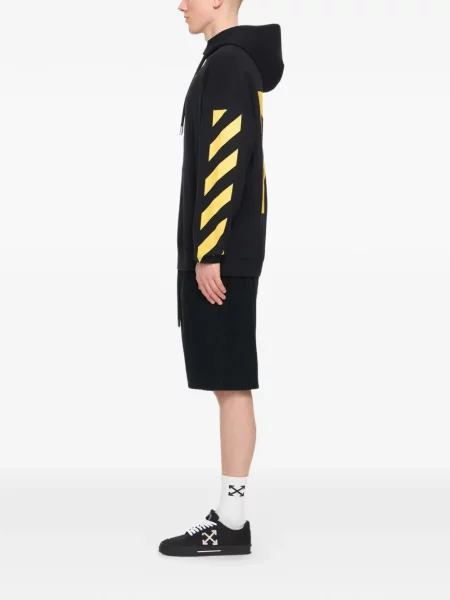 Hanorac cu glugă Off-white alb