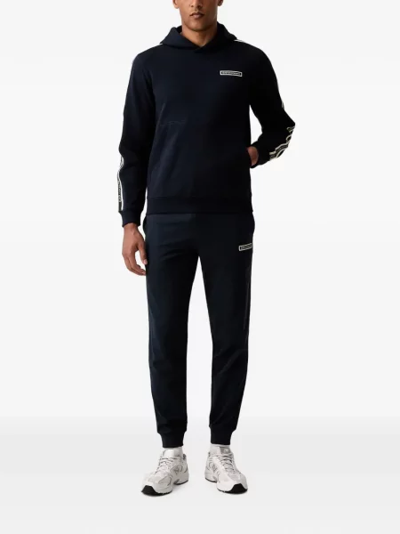 Trčanje hlače Ea7 Emporio Armani s autogramom plava