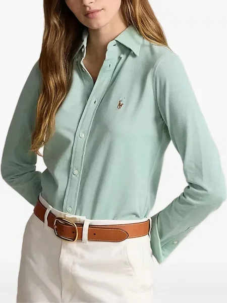 Șosete Polo Ralph Lauren tricotate cu nervuri cu două rânduri de nasturi portocaliu