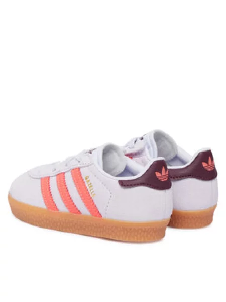 Sneakersy adidas Gazelle Comfort Closure Elastic Lace Svetlo fialová biela