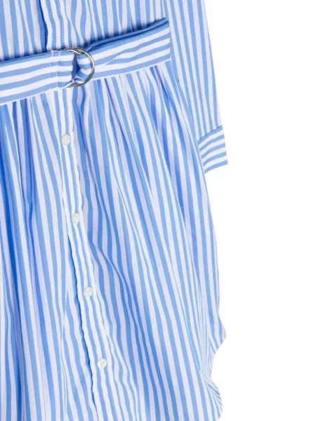 Dětské košilové šaty Polo Ralph Lauren modré