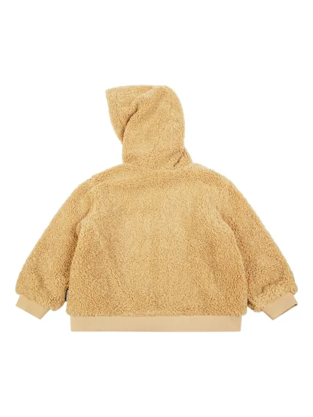 Kurtka dziecięca Moschino brązowa