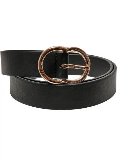 Urban Classics Curea auriu negru