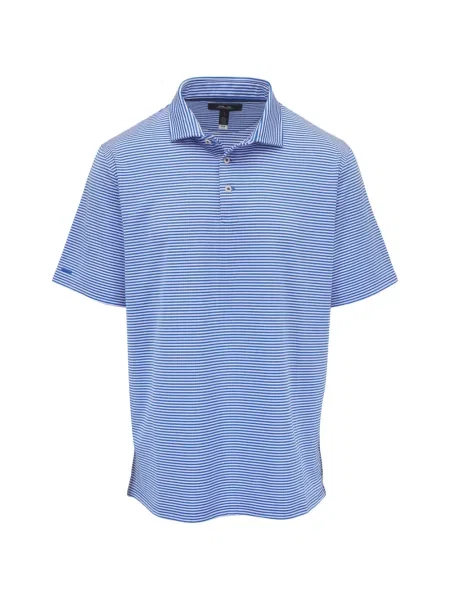 Tricou polo Rlx Ralph Lauren din jerseu albastru