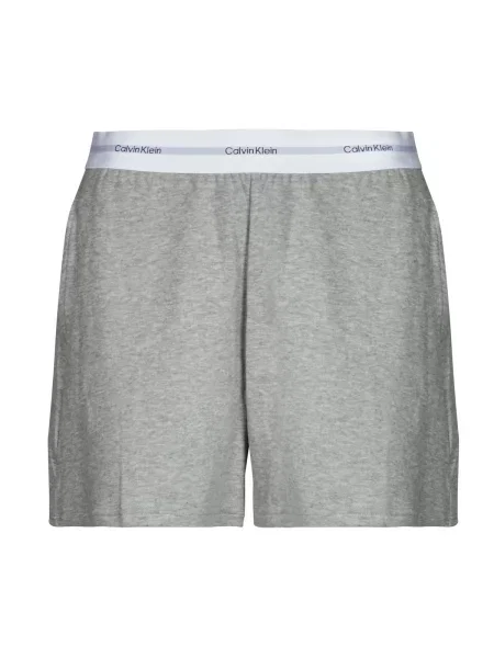 Kratak pidžama Calvin Klein Jeans siva