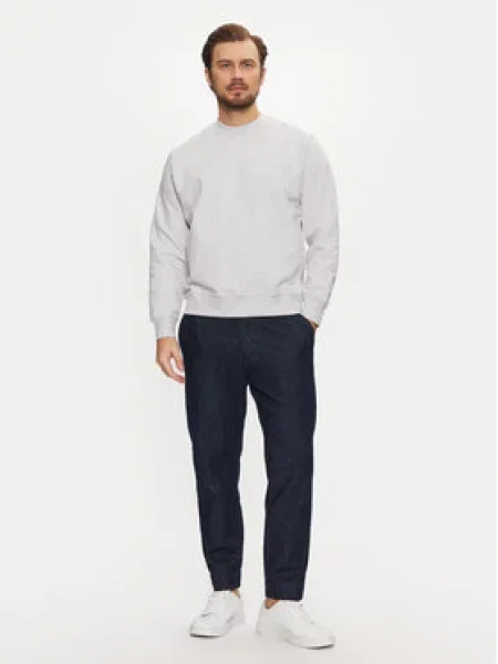 JACK & JONES Mikina JJEUrban Edge melír bílý