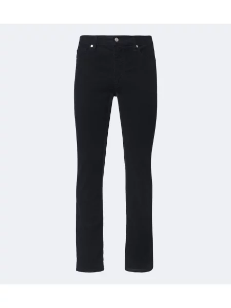 Pantaloni Frame de catifea cord albastru