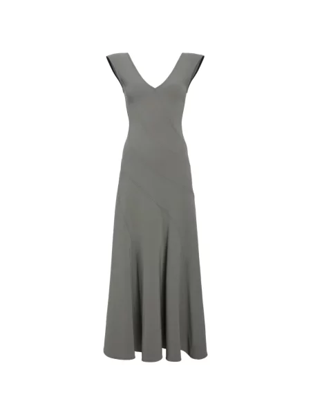Rochie Proenza Schouler din crep gri