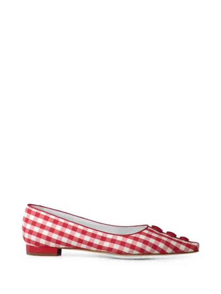 Balerini Manolo Blahnik roșu