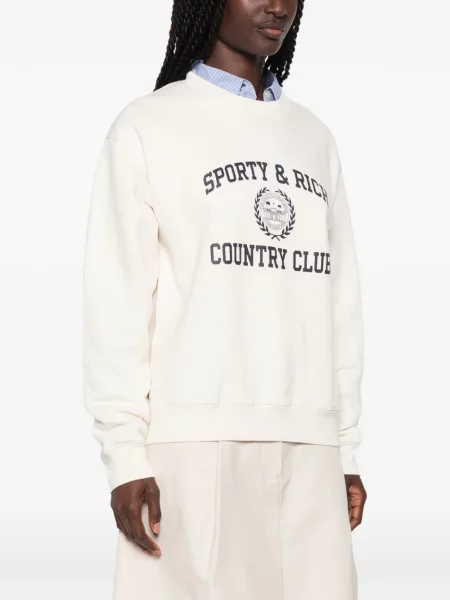 Pulover Sporty & Rich cu imagine