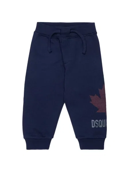 Spodnie dziecięce Dsquared2 niebieskie