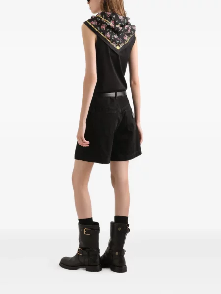 Top Dolce & Gabbana cu broderie negru