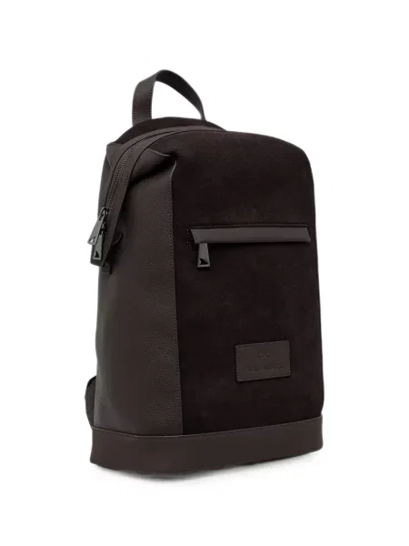 Rucsac Paul & Shark din piele de căprioară maro
