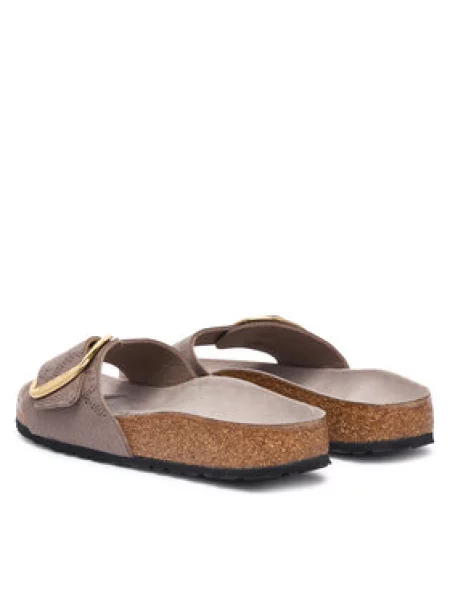 Birkenstock Natikače Madrid Big Buckle Bež smeđa