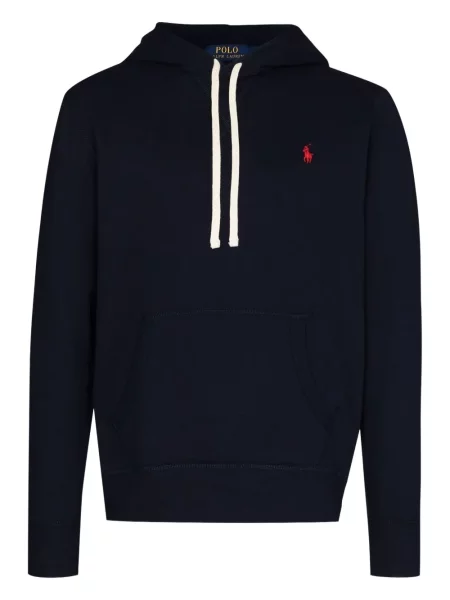 Șosete Polo Ralph Lauren cu broderie în carouri plisate albastru