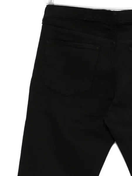 Pantaloni Gant cu autograf negru