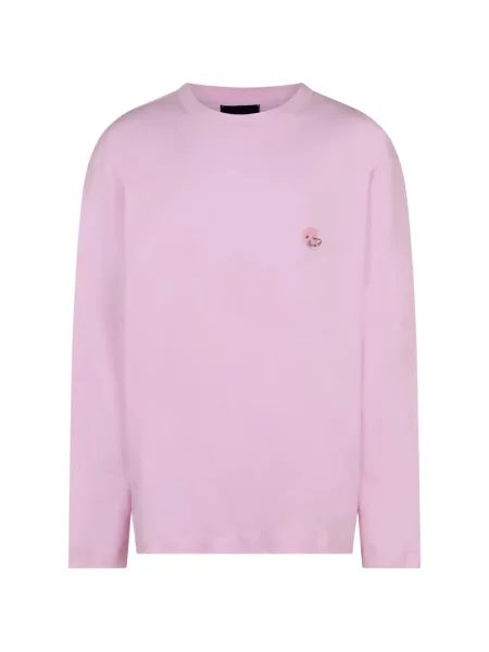 Lung tricou John Richmond cu autograf roz