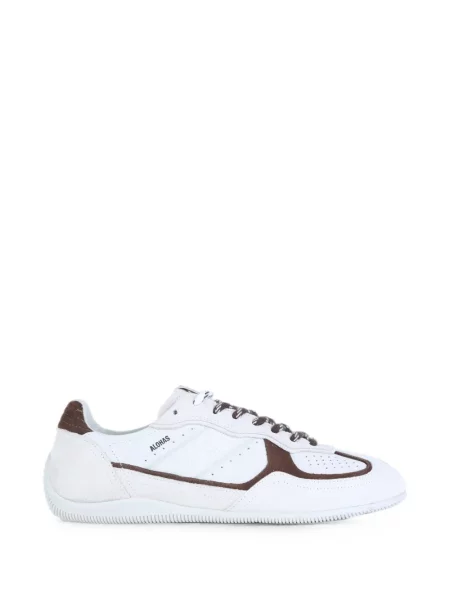 Sneakerși Alohas din piele alb