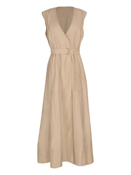 Maksi sukienka maxi Acler bez rękawów garniturowa