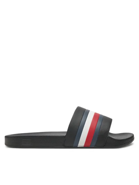 Tommy Hilfiger Șlapi negru