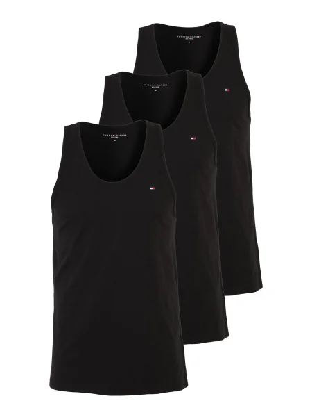 Cămașă Tommy Hilfiger Underwear negru