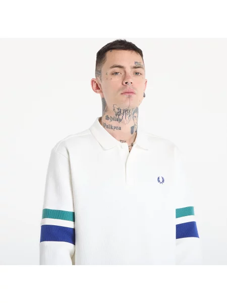 Fred Perry sweter biały