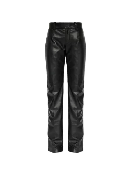 Pantaloni Dsquared2 din piele negru