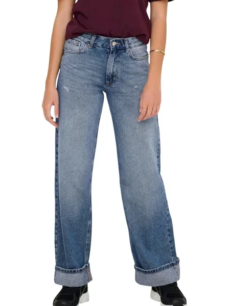 Proste jeansy Only czarne