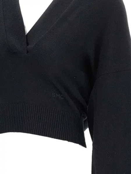 Pulover Stella Mccartney cu broderie negru