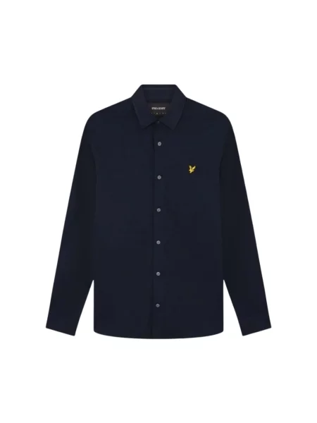 Koszula Lyle & Scott niebieska