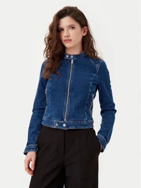 Jeans jakna HUGO modra