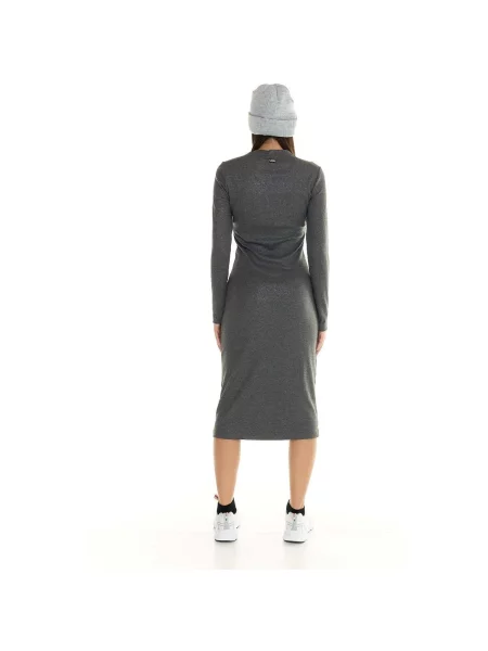 Lung rochie Leone 1947 gri