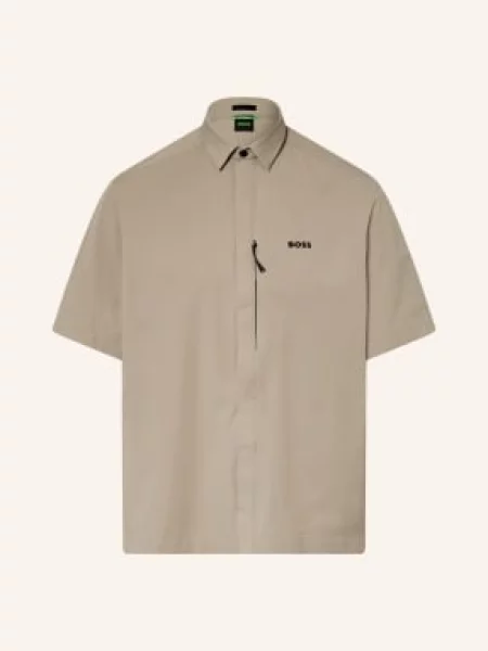 Boss Košile Terrace Comfort Fit světle hnědá