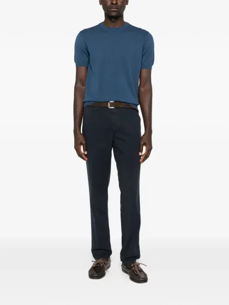 Pantaloni Canali albastru