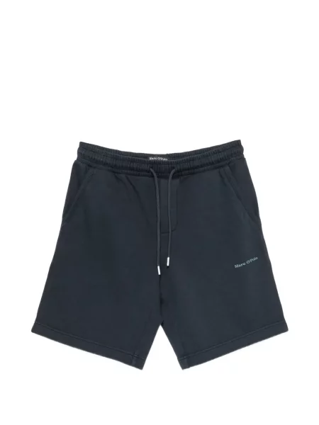 Pantaloni scurți Marc O'polo cu imagine cu cordon albastru