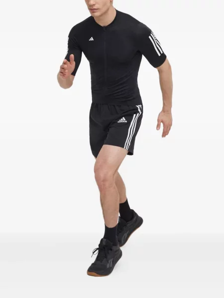 Sneakerși Adidas Terrex cu dungi plasă cu imagine negru