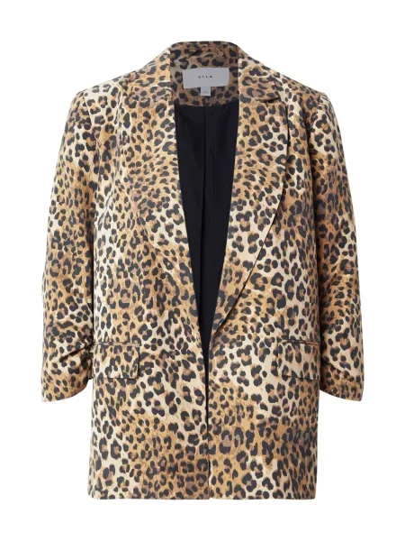 VILA Sacou VIJUNE bej / nisipiu negru