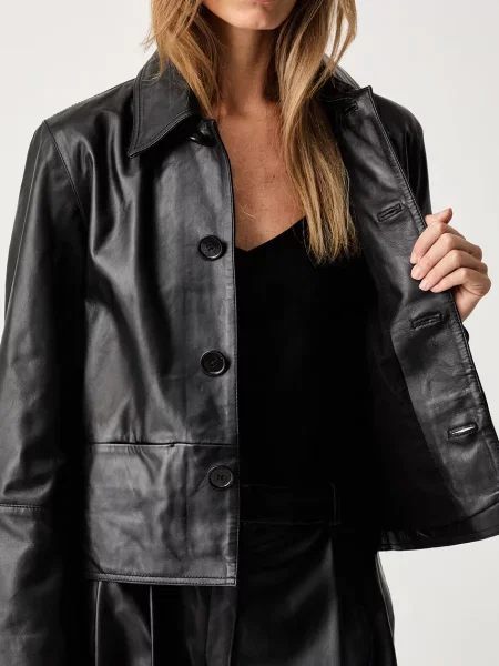 Bőrdzseki Zadig&voltaire fekete
