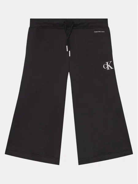 Calvin Klein Jeans Sportinės kelnės Logo juoda