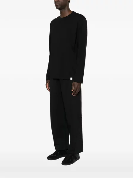Lung tricou Woc negru