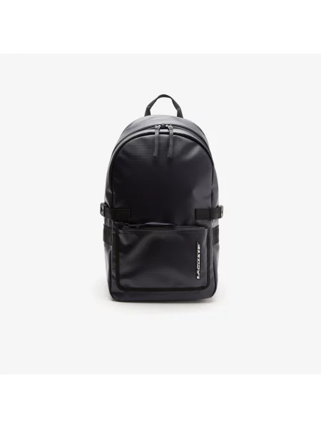 Lacoste Plecak Z Kontrastowym Logo Lacoste granatowy