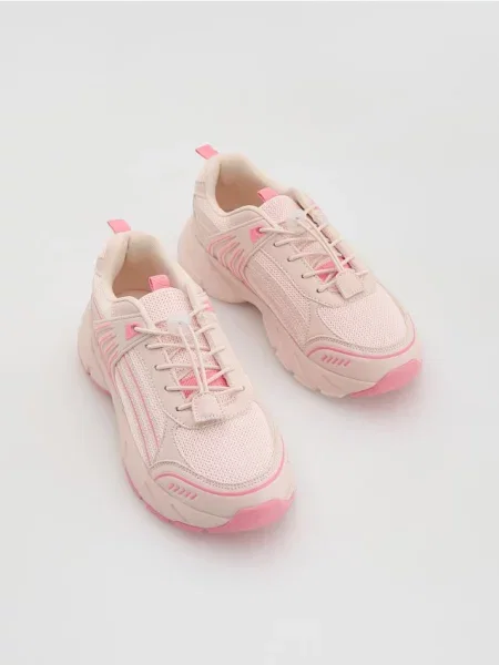 Кроссовки Reserved розовые