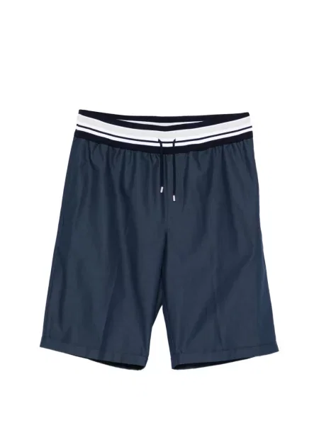 Pantaloni scurți Panicale cu dungi albastru