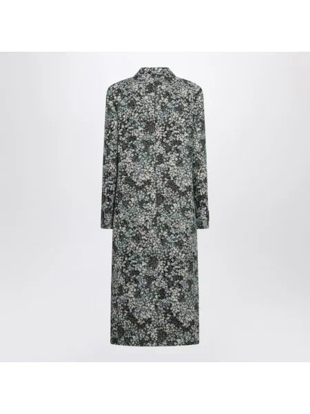 Płaszcz Dries Van Noten niebieski