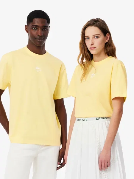 Футболка Lacoste жовтий
