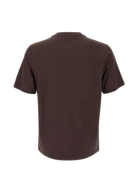 Tricou Kangra cu decolteu rotund maro