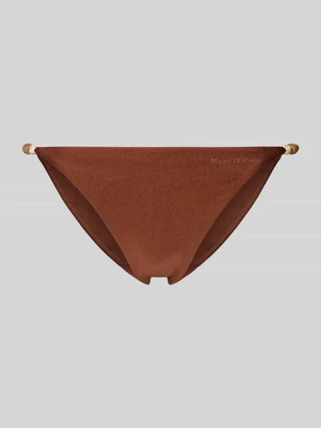 Figi bikini z drewnianymi koralikami Marc O'polo