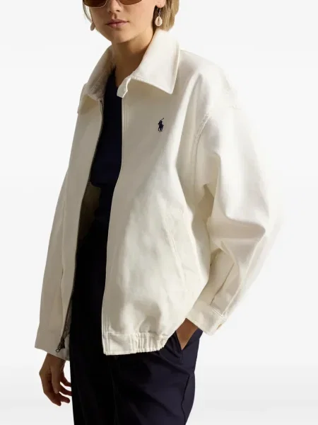 Μικρός πλεκτά σορτς Polo Ralph Lauren με κέντημα λευκό
