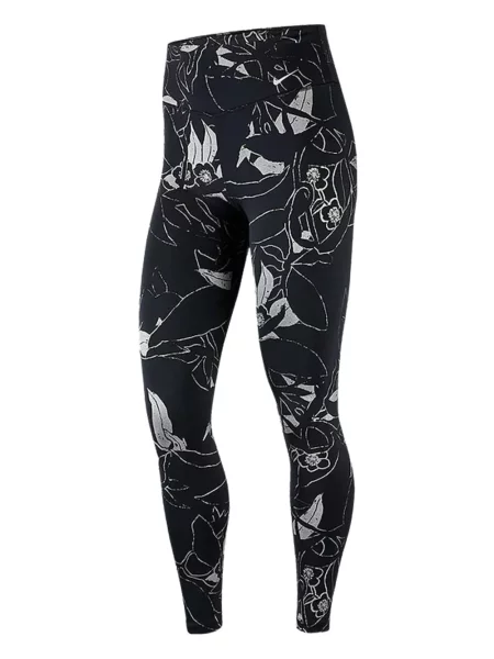 Pantaloni Nike din fleece alergare cu broderie negru