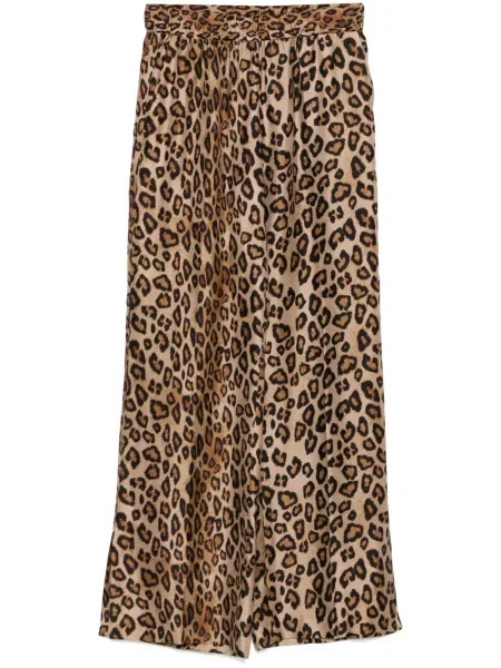 Pantaloni Alberto Biani cu imagine cu model leopard